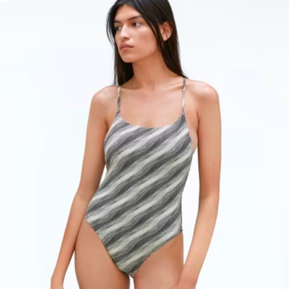 Everlane - The String One-Piece Swimsuit - Medium - Picture 1 of 7